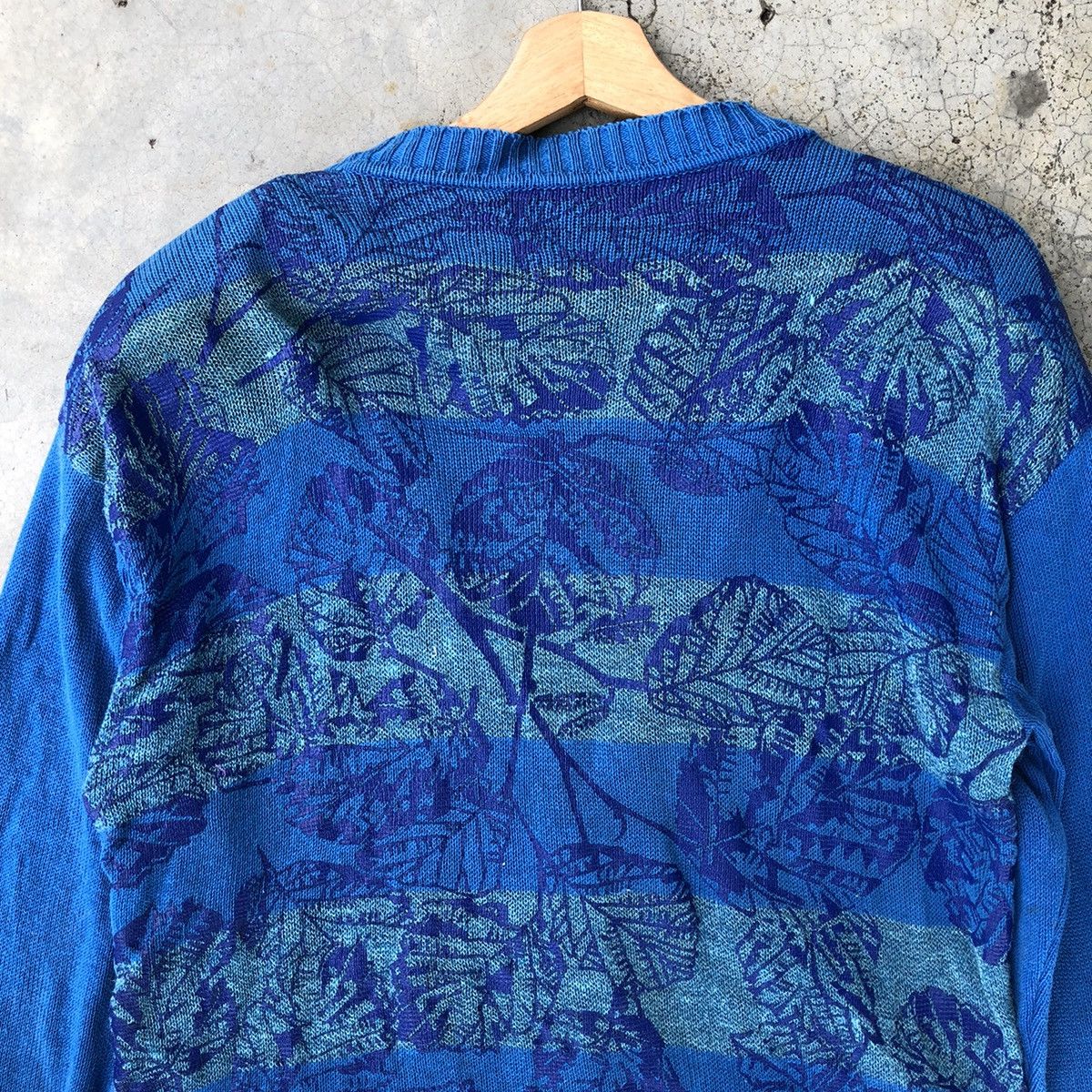Japanese Brand 🔴Cardigan Vintg Donnauno Strecth/Memeri Stripe Nice Design Size US M / EU 48-50 / 2 - 11 Thumbnail