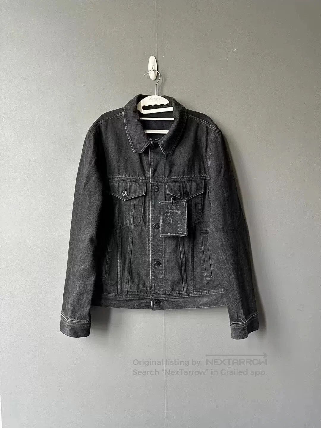 Louis Vuitton Louis Vuitton Washed Black DNA Tag Denim Jacket. Size US M / EU 48-50 / 2 - 1 Thumbnail