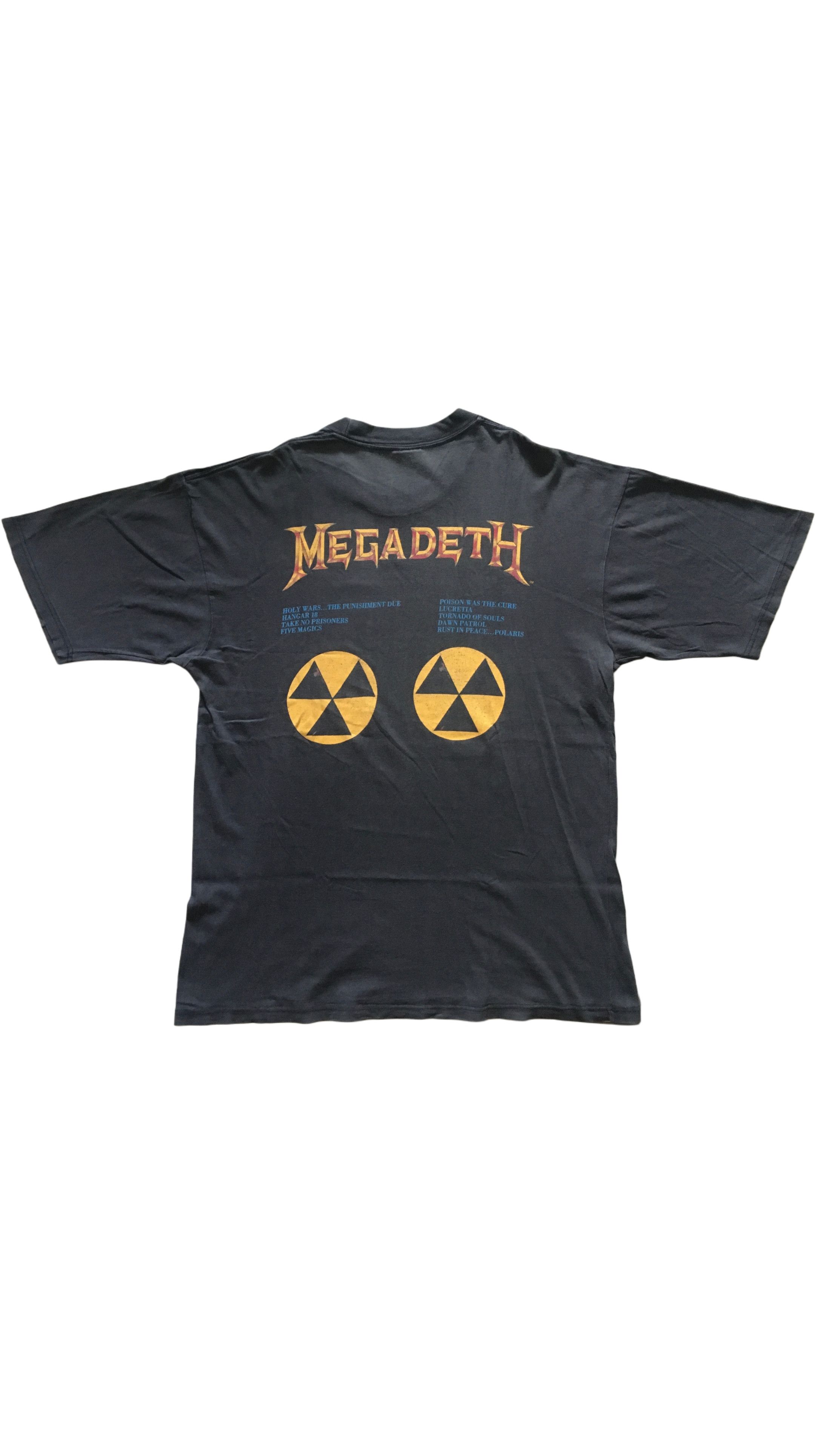 Band Tees Vintage Megadeth - Rust In Peace (1990) Band Tee Size US XL / EU 56 / 4 - 7 Thumbnail