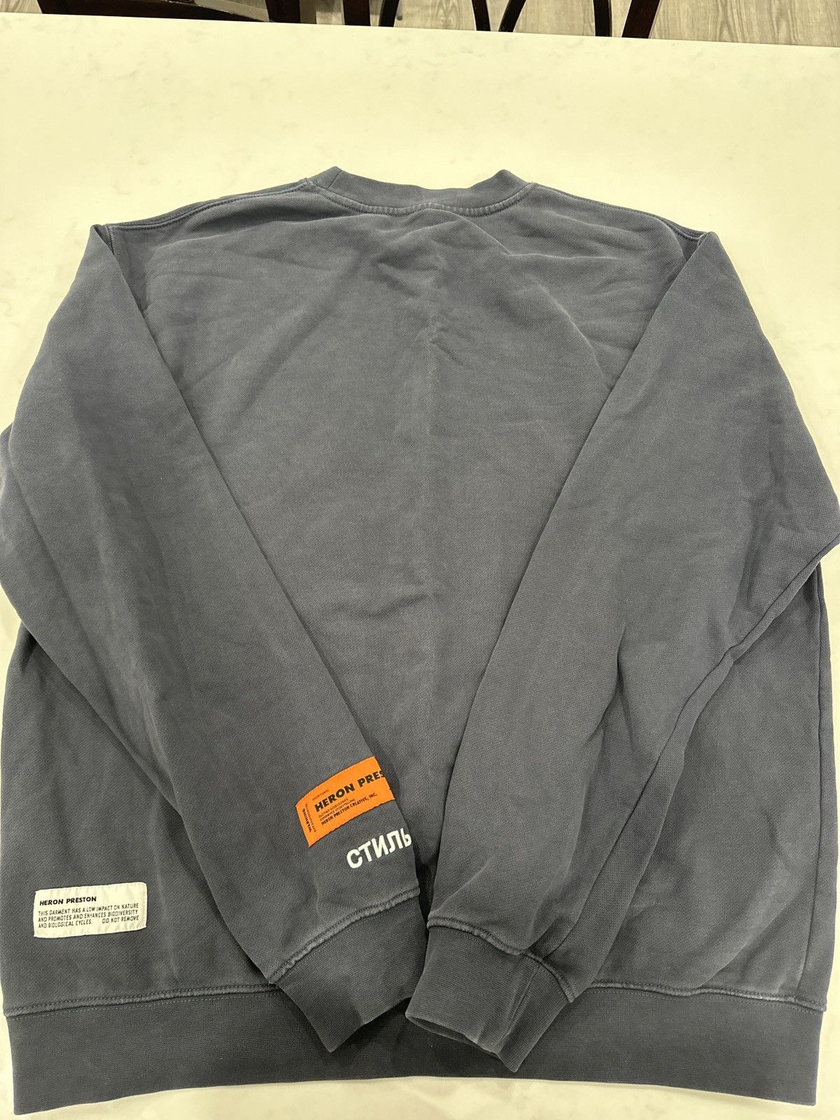 Heron Preston Heron Preston Heron Crewneck Size US M / EU 48-50 / 2 - 2 Thumbnail