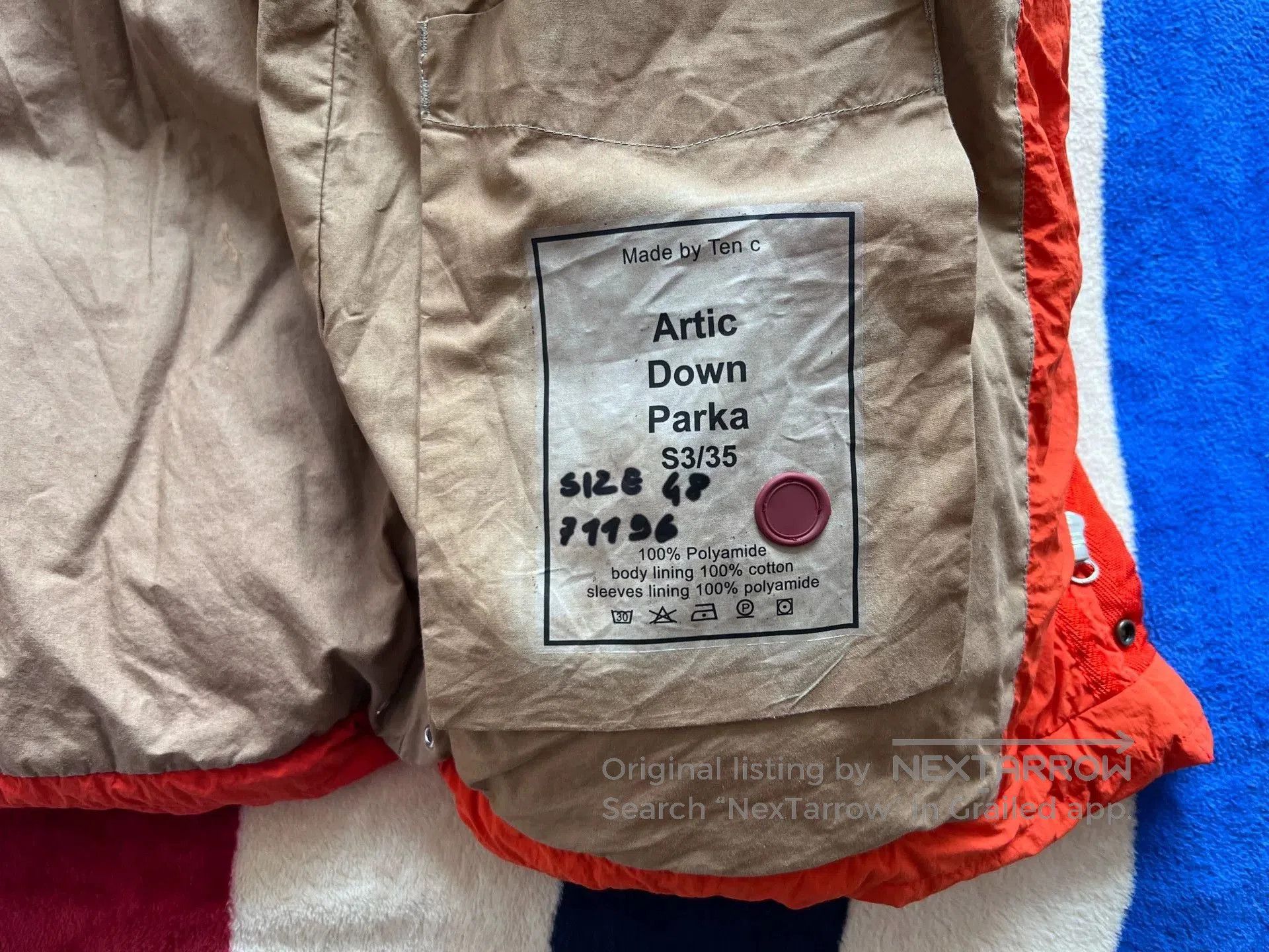 Ten C Ten C Artic Down Parka. Size US M / EU 48-50 / 2 - 7 Thumbnail