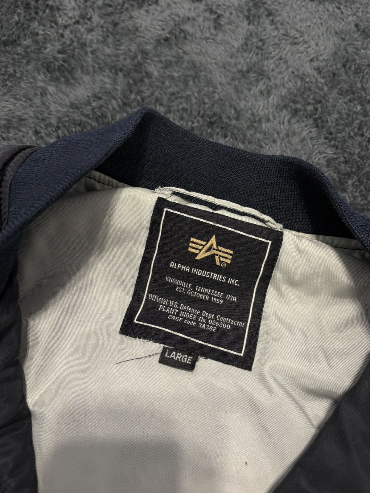 Alpha Industries Vintage Alpha Industries Bomber with Side Zippers Size US M / EU 48-50 / 2 - 6 Thumbnail