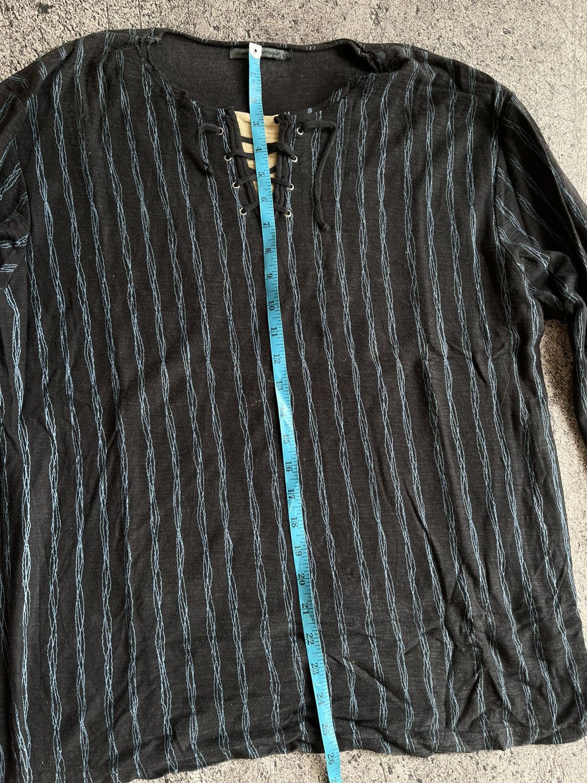 Japanese Brand Y2K Grass Hether laced ifsixwasnine long sleeve Size US L / EU 52-54 / 3 - 6 Thumbnail