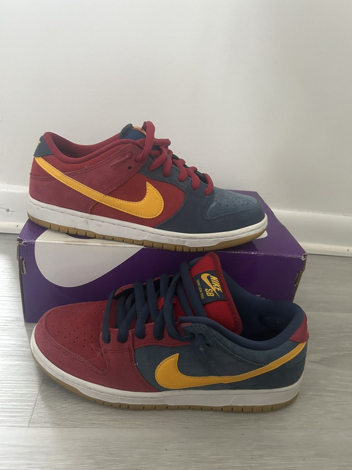 Nike Nike SB Dunk Low Barcelona Size US 8.5 / EU 41-42 - 2 Thumbnail