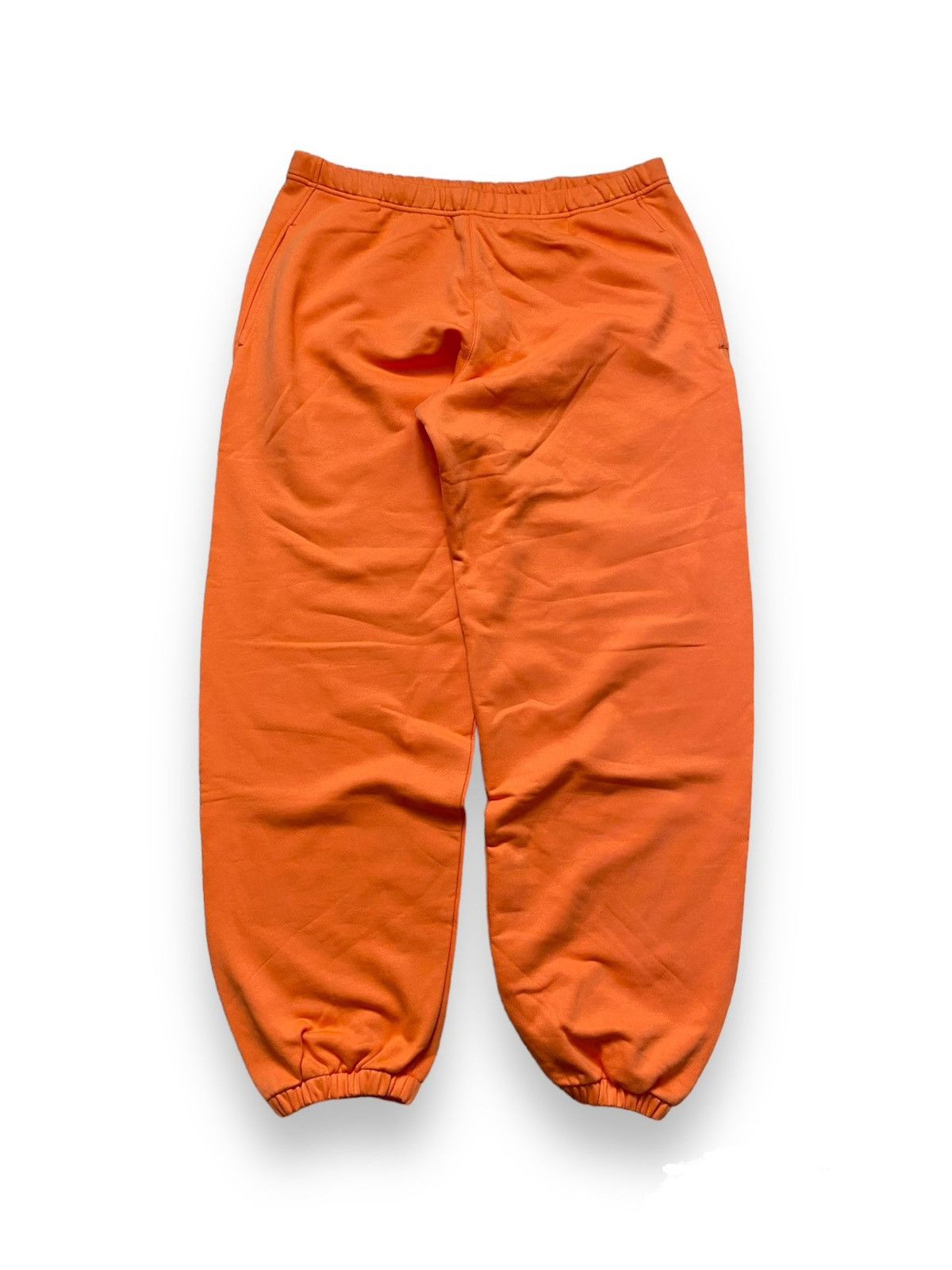 image of Calvin Klein Baggy Jogger Pants in Orange, Men's (Size 34)