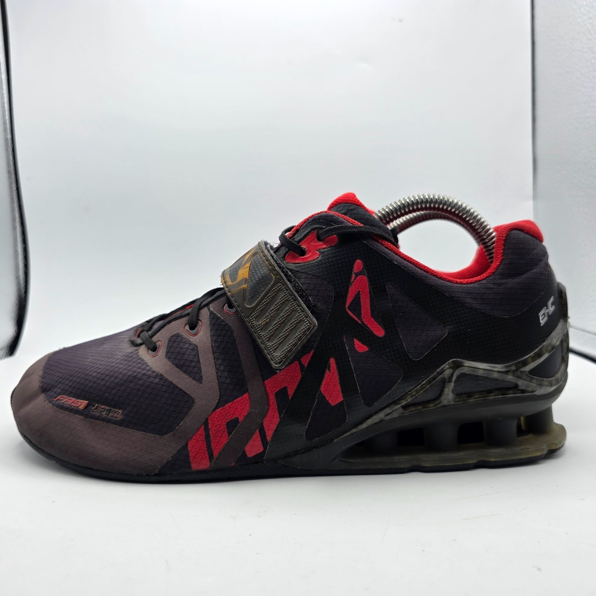 Other Inov-8 Fastlift 335 Mens Size 10 Black Red Weightlifting Sho Size US 10 / EU 43 - 13 Thumbnail