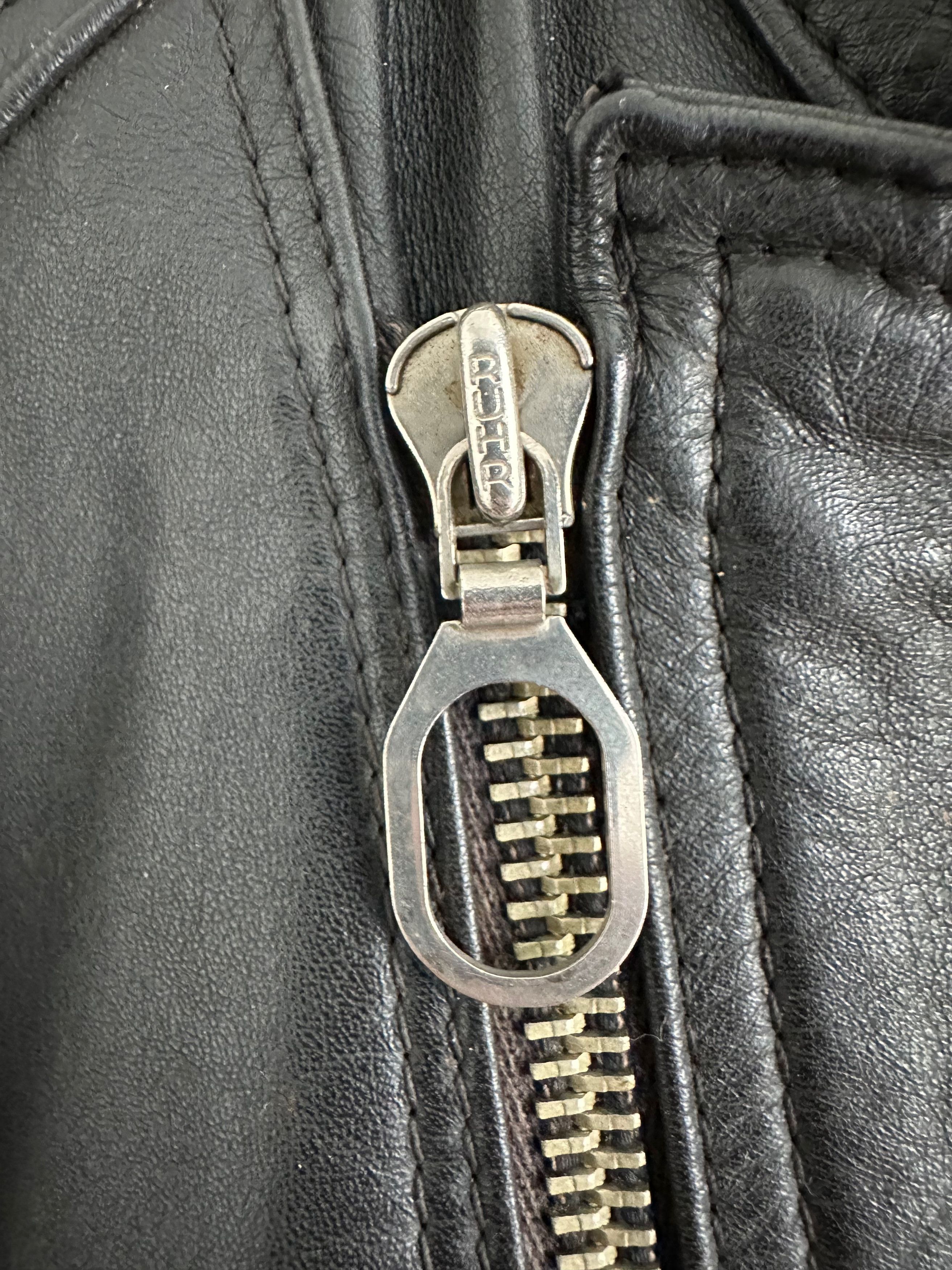 Vintage 80's HARRO vintage biker motorcycle style leather jacket Size US S / EU 44-46 / 1 - 4 Thumbnail
