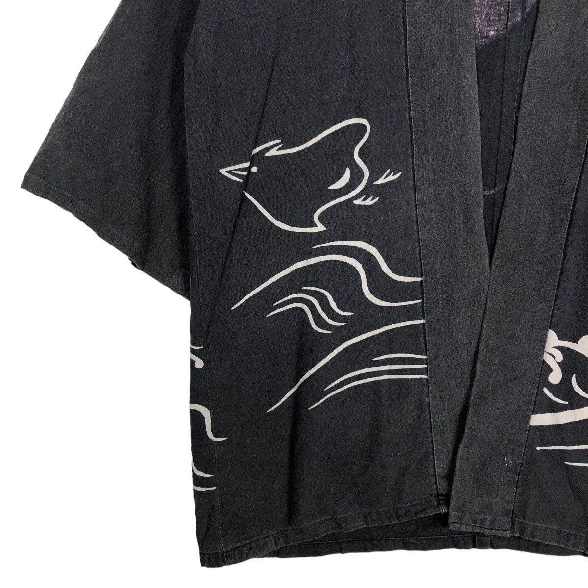 Japanese Brand 🔥Vintage Traditional Kimono Japan Big Logo Over Print Size US M / EU 48-50 / 2 - 4 Thumbnail