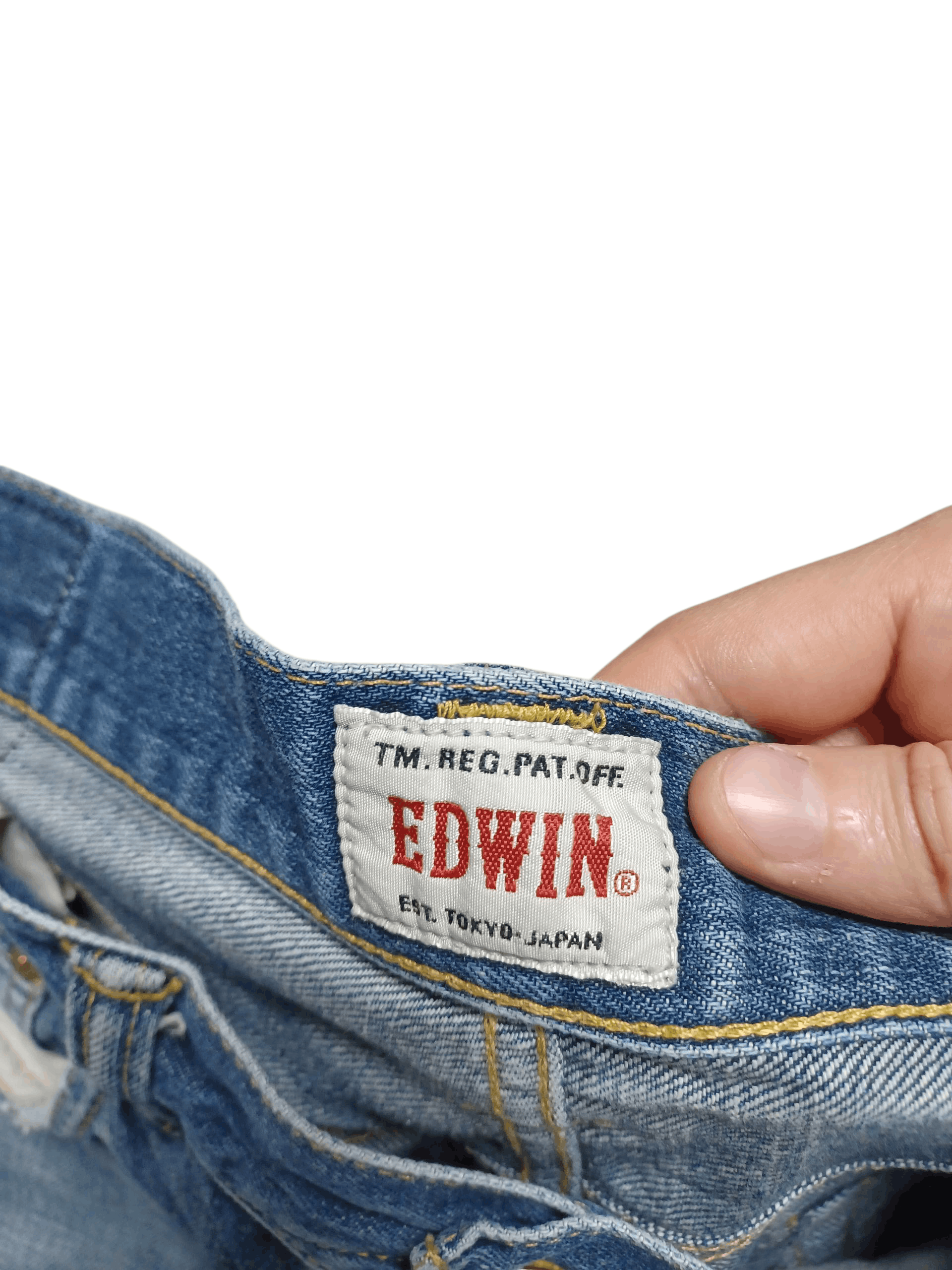 Edwin EDWIN VINTAGE MADE IN JAPAN JEANS DENIM Size US 33 - 5 Thumbnail