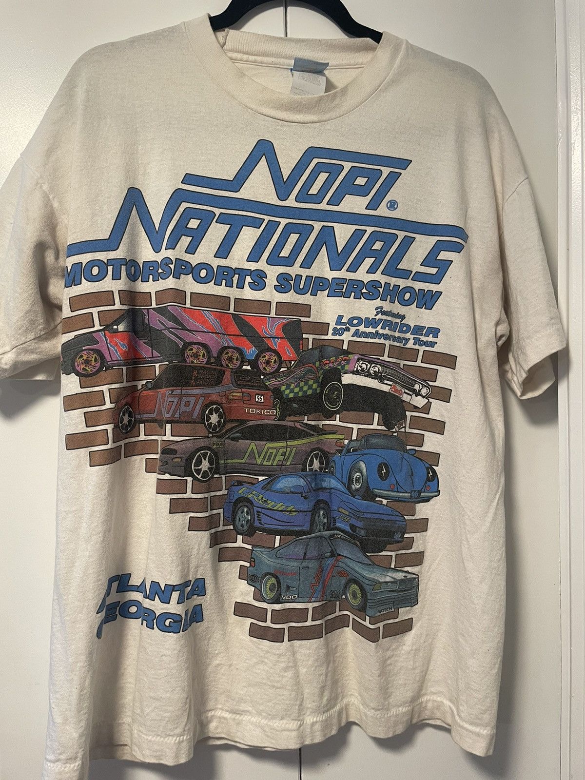 Vintage Vintage Racing Tee nopi nationals Size US XL / EU 56 / 4 - 1 Thumbnail