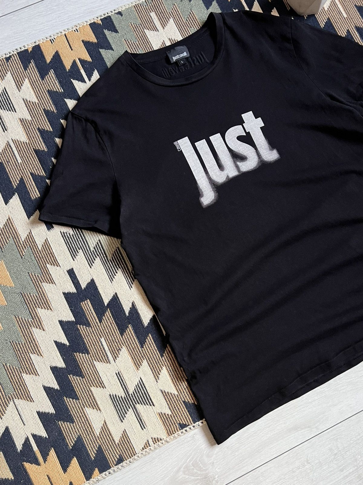 Just Cavalli Just Cavalli Vintage Graphic Big Logo T-shirt Size US L / EU 52-54 / 3 - 2 Thumbnail