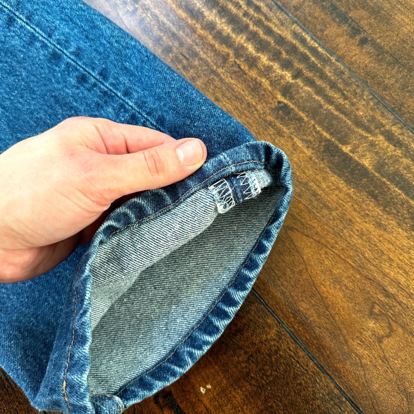 Levi's VTG Levi's 501 XX Jeans Denim Straight 34x30 Men USA 90s Capris Style Button Fly Vintage Levi's 501 Series Mens Jeans 34x30 Blue Size US 34 / EU 50 - 3 Thumbnail