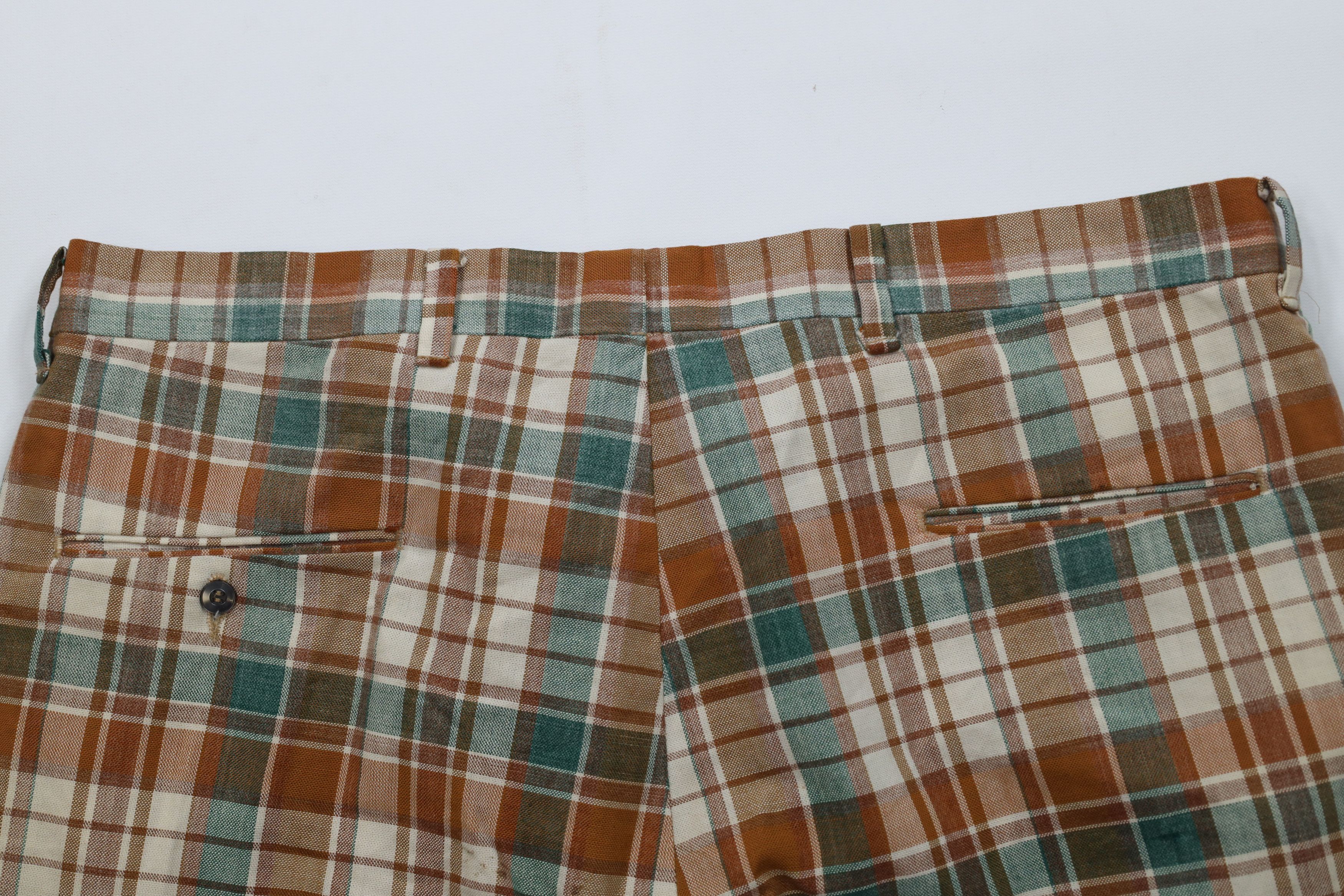 Vintage Vintage 50s 60s Streetwear Above Knee Chino Shorts Plaid USA Size US 40 / EU 56 - 13 Thumbnail