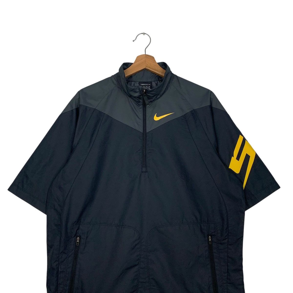 Nike NIKE GOLF Half Zip SS Pullover Light Jacket #2805-C127 Size US XL / EU 56 / 4 - 2 Thumbnail