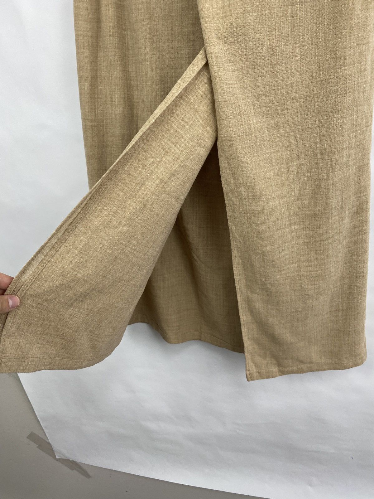 Max Mara 🇮🇹 Vintage Max Mara Lana Wool Skirt Made in Italy Rare Retro Size 28" / US 6 / IT 42 - 4 Thumbnail