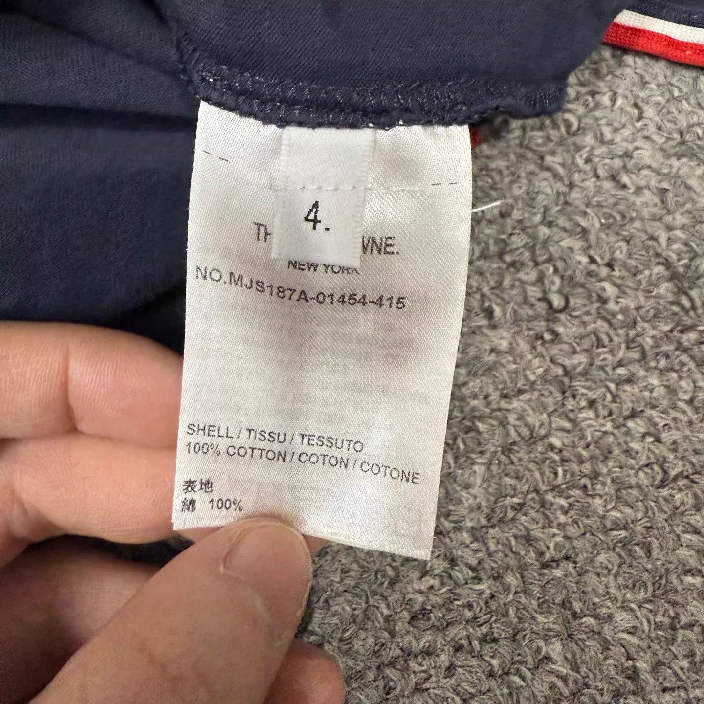 Thom Browne Thom Browne Navy Blue Lobster Print T-Shirt 4 99 New Size US XL / EU 56 / 4 - 4 Thumbnail