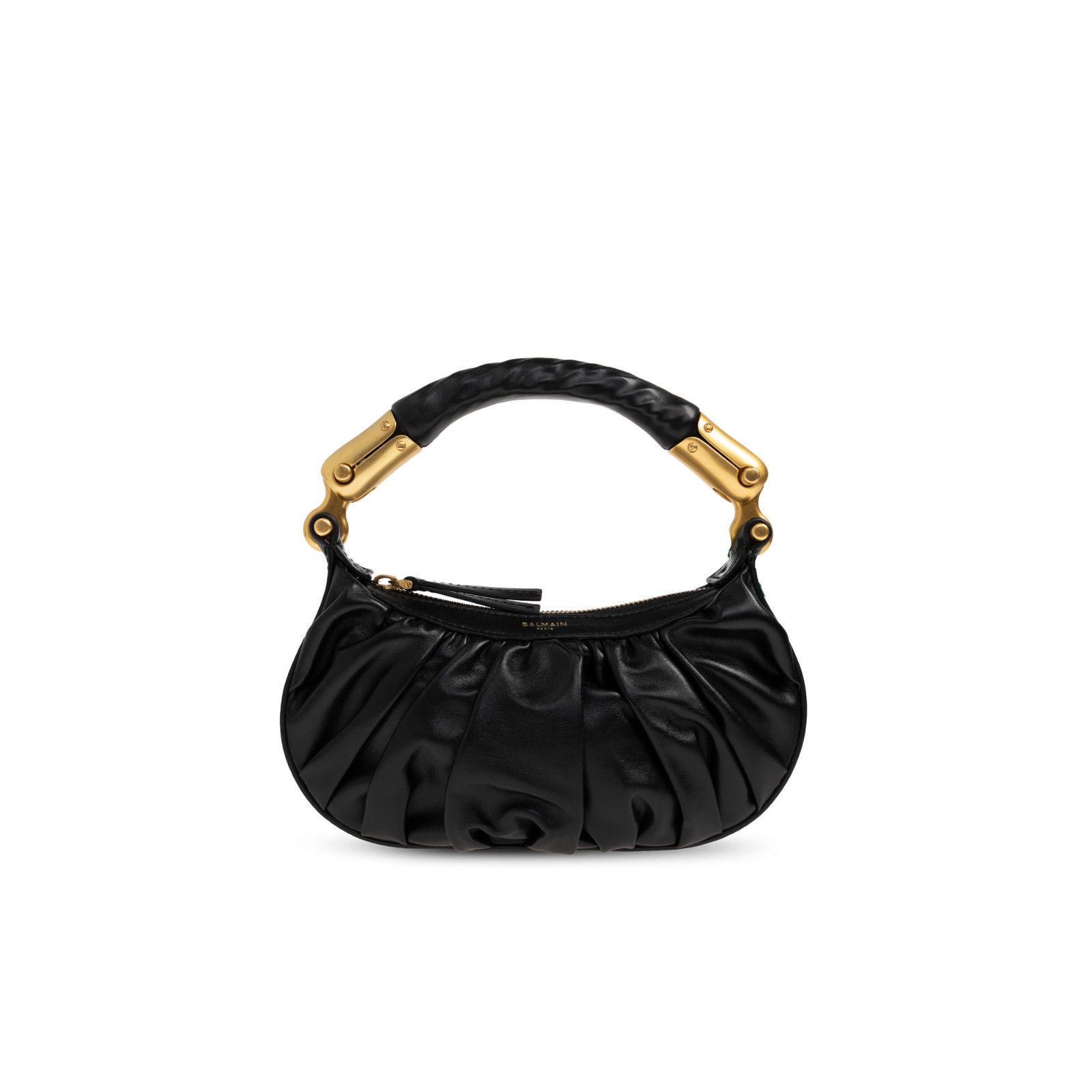 Balmain BALMAIN Ebene Mini Black Top Handle Bag New & Authentic Size ONE SIZE - 1 Thumbnail