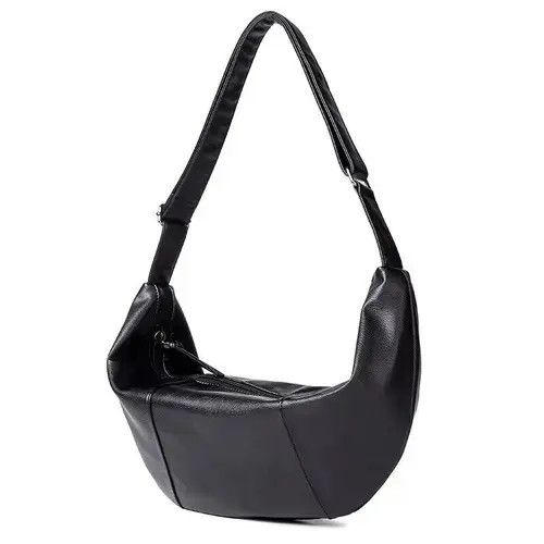 Japanese Brand Utility grunge oversized Pu Leather Crossbody Bags Size ONE SIZE - 5 Thumbnail