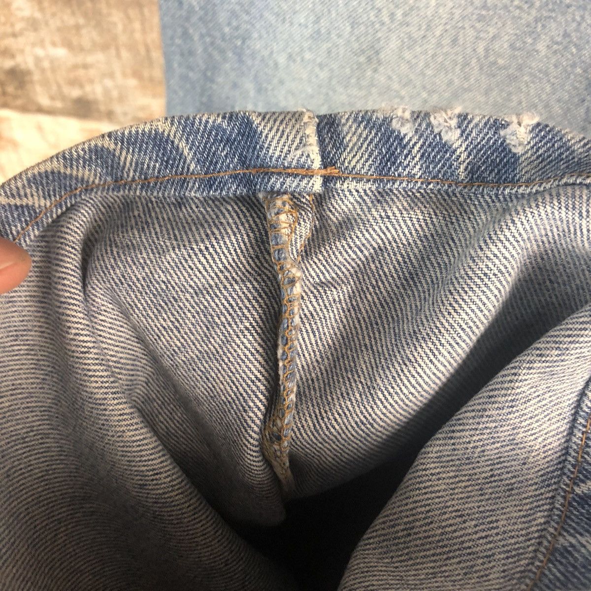 Levi's DL Levis 505 Blue Denim Pants #C302 Size US 36 / EU 52 - 9 Thumbnail