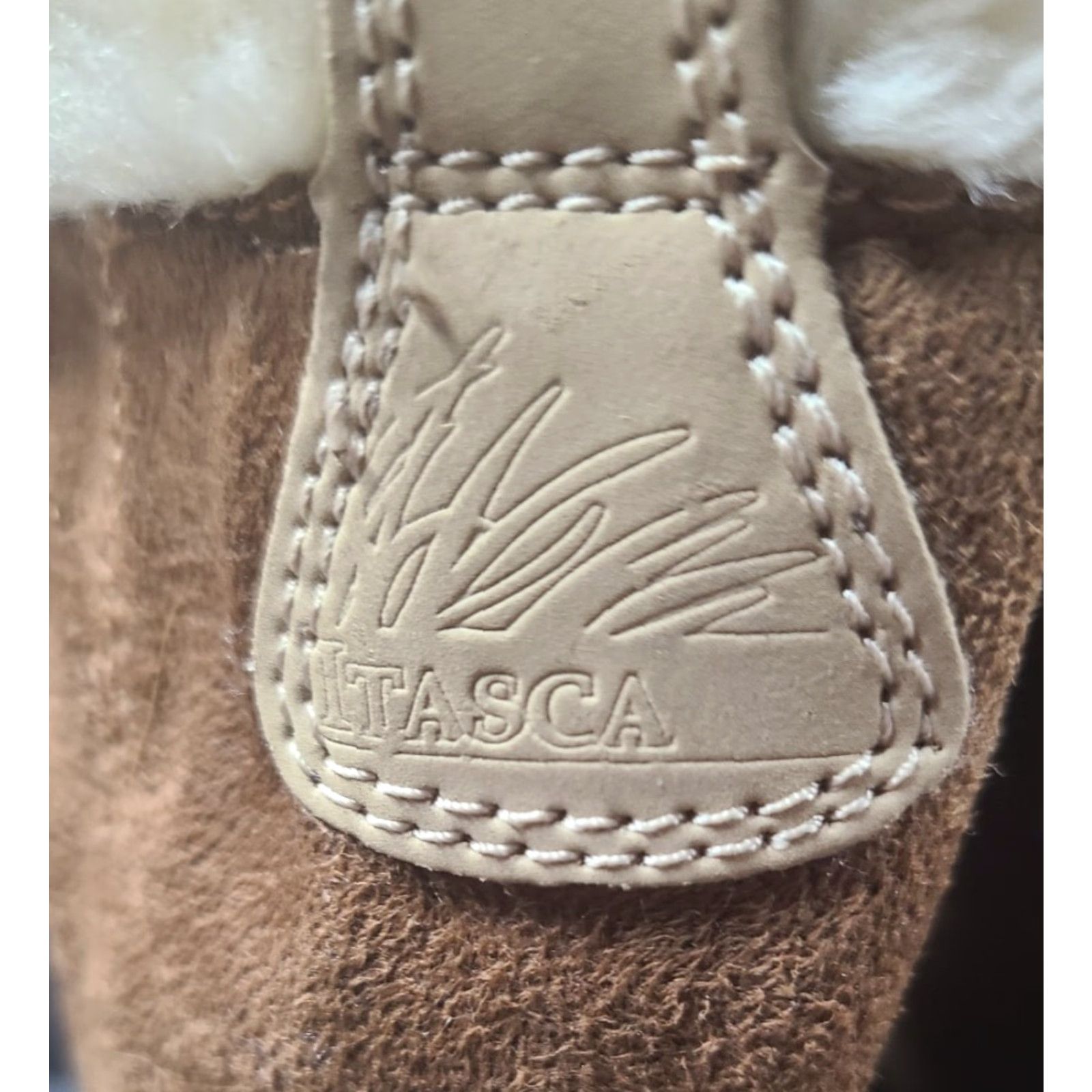 Vintage ITASCA Boots Womens Size 11 Mid Calf Faux Fur Lace Up Brown Winter Boot Leather Upper M Snow Boot Size US 11 / IT 41 - 6 Thumbnail