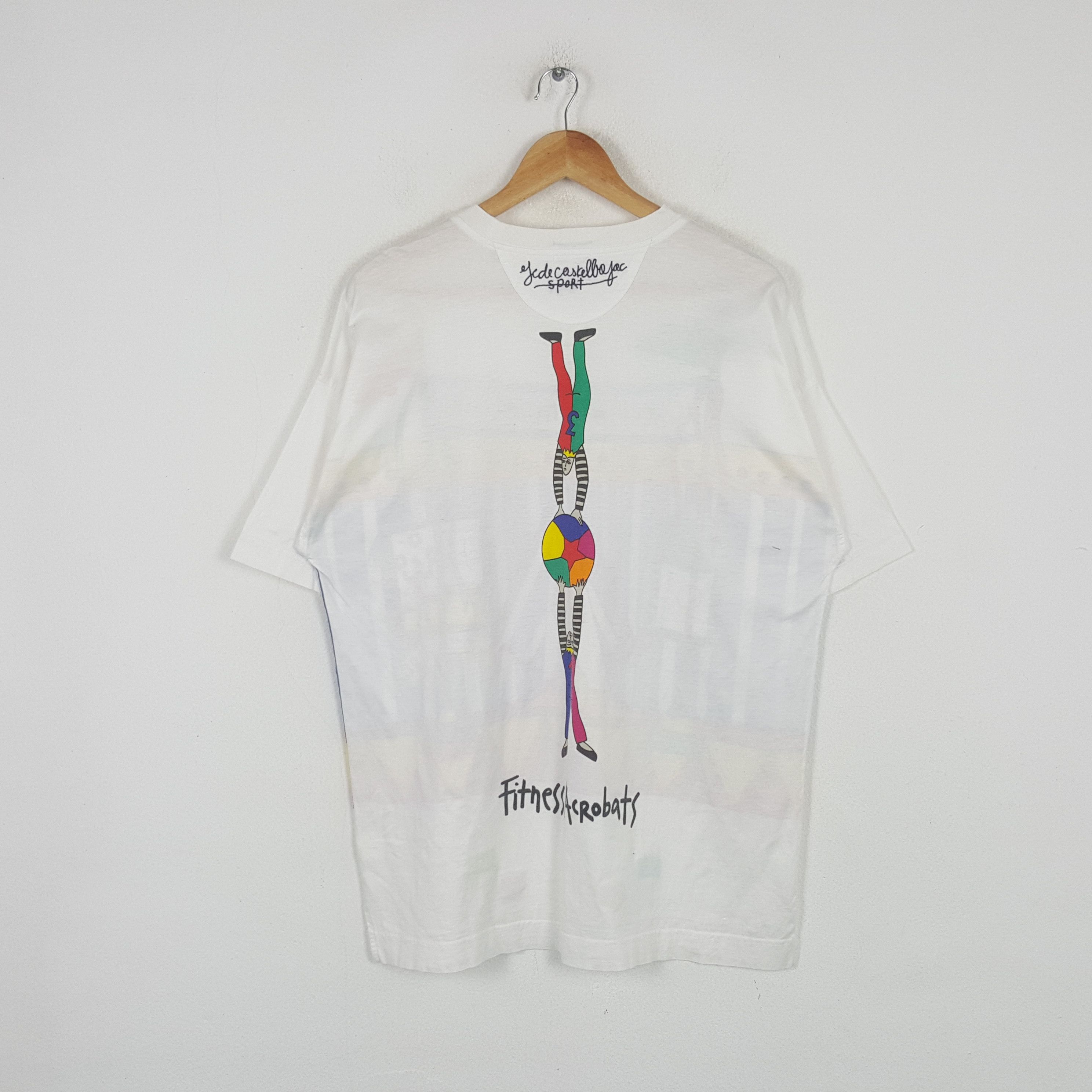 Jean Charles De Castelbajac Vintage Jean Charles De Castelbajac Designer Tshirt C294N6 Size US L / EU 52-54 / 3 - 3 Thumbnail