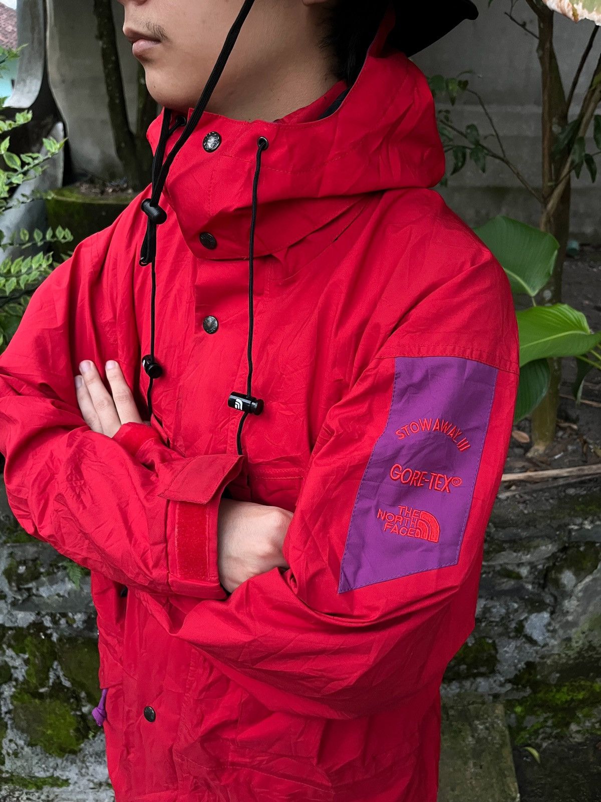 The North Face 90’s TNF Stowaway III Goretex Mountain Outdoor jacket Size US L / EU 52-54 / 3 - 6 Thumbnail