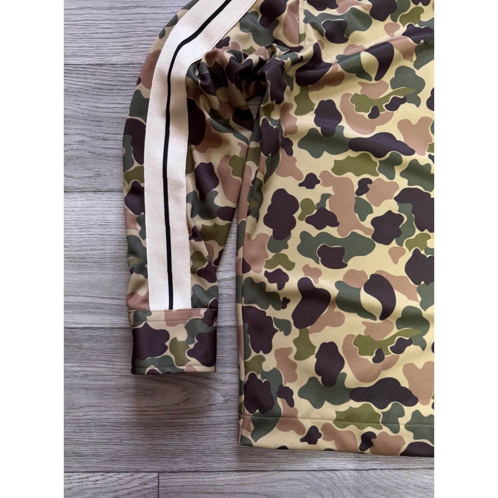Palm Angels Palm Angels Camouflage Track Jacket Shirt Green Size S Long Sleeve Size US S / EU 44-46 / 1 - 6 Thumbnail
