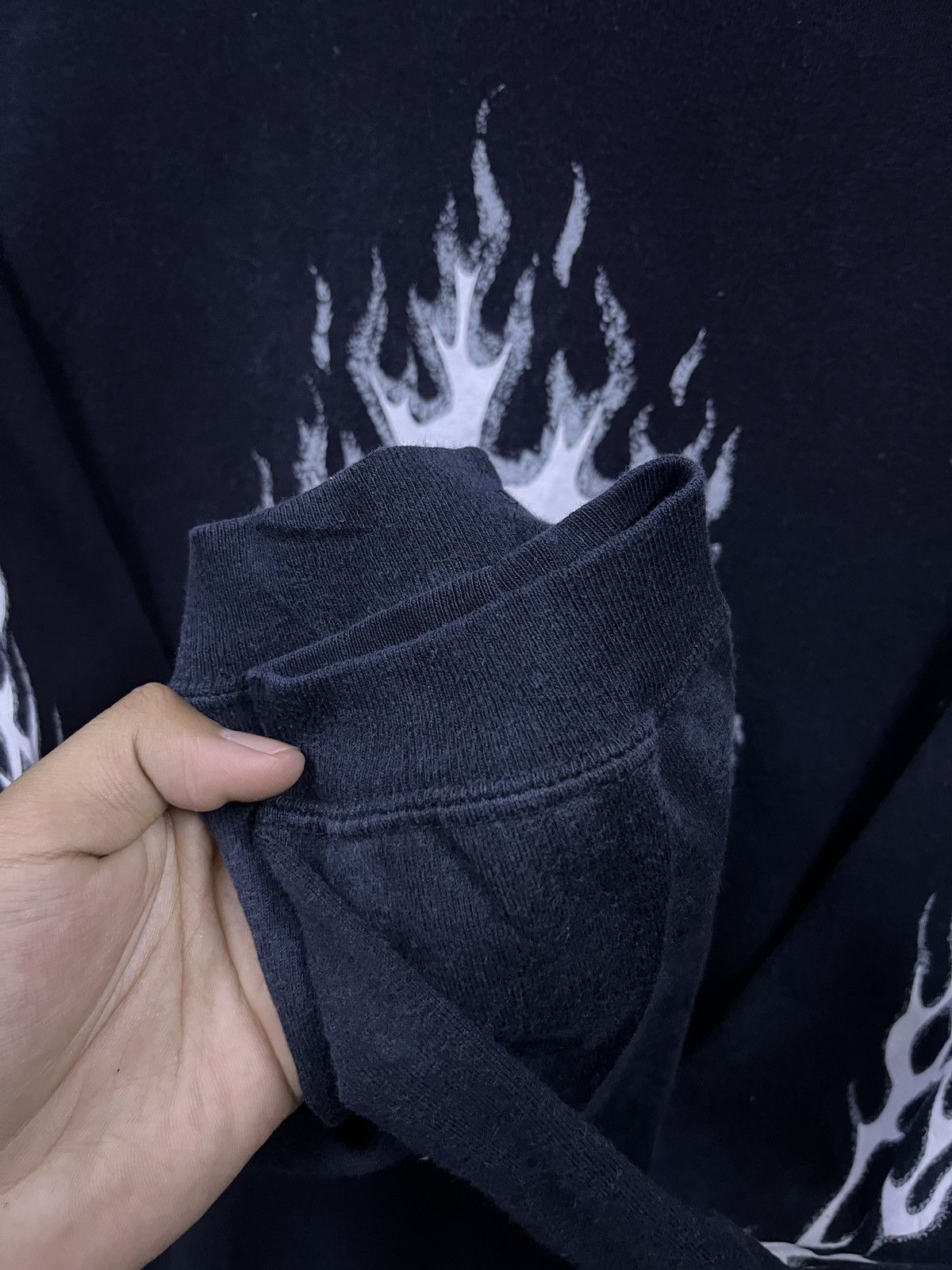 Vintage VINTAGE BVB FLAME SPEELOUT LONGSLEEVE TSHIRT Size US M / EU 48-50 / 2 - 7 Thumbnail