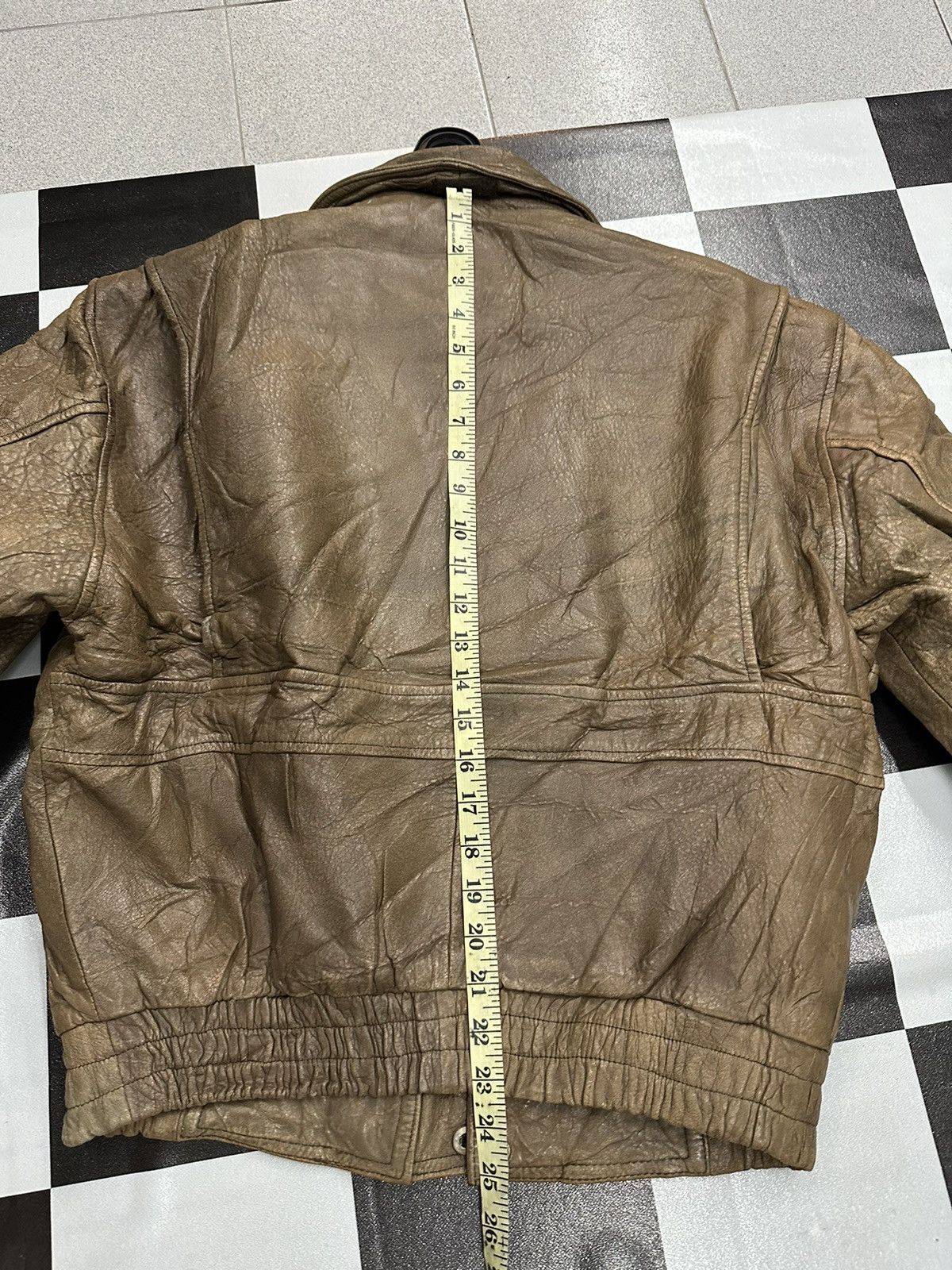 Japanese Brand 90's Genuine Leather Gleeman Jacket Size US M / EU 48-50 / 2 - 8 Thumbnail