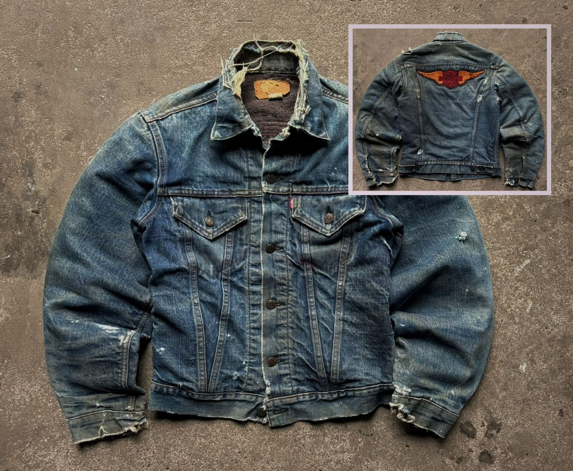 Vintage Vintage 60s Levis 70505 Denim Jacket Size US M / EU 48-50 / 2 - 1 Thumbnail