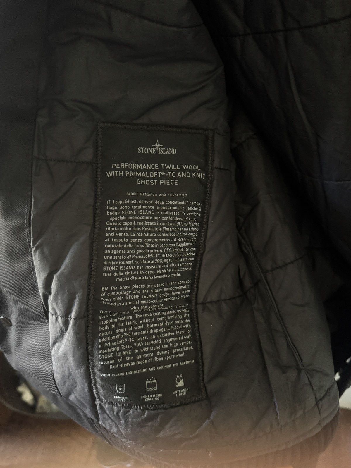 Stone Island Stone Island Ghost bomber Size US M / EU 48-50 / 2 - 7 Thumbnail