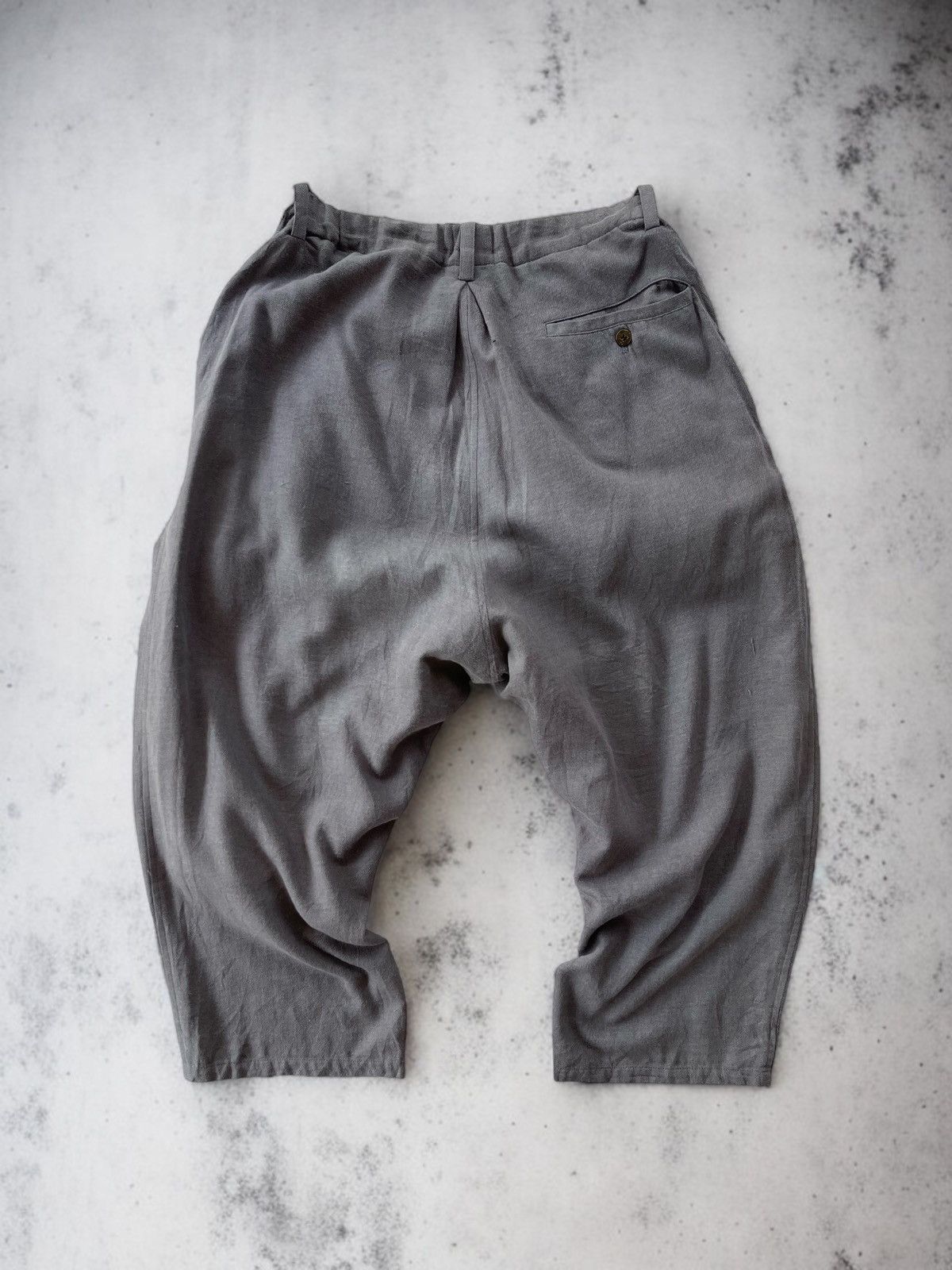 Issey Miyake 🔥Vintage 90s Issey Miyake Plantation Pants Size US 32 / EU 48 - 3 Thumbnail