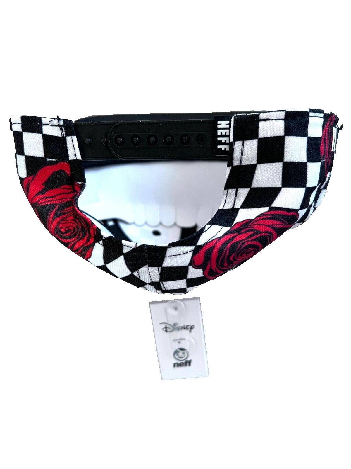 NEFF NEFF x Disney Mickey Mouse Floral Check Snapback Hat Cap Size ONE SIZE - 2 Thumbnail
