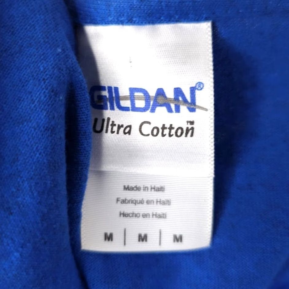 Gildan Protect The Earth T Shirt Mens Medium Blue Eagle Tiger Panda Otter Turtle Gildan Crew Neck Cotton Size US M / EU 48-50 / 2 - 6 Thumbnail