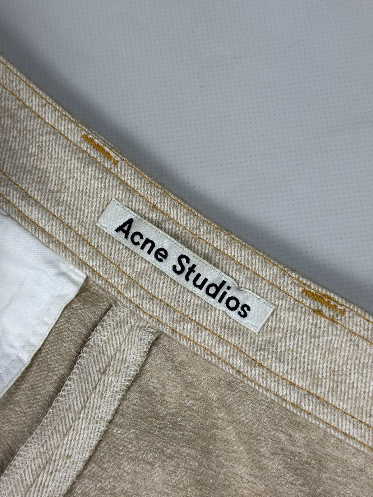 Acne Studios Acne Studios Milford W AS PAW 16 Cropped Work Trousers Jeans Size 24" / US 00 / IT 34 - 15 Thumbnail