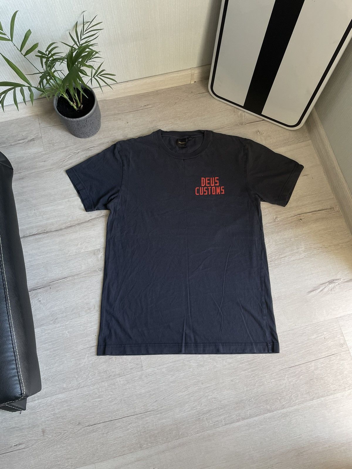 Deus Ex Machina Vintage Deus Ex Machine Custom LA•CA T-shirt Orange Print Size US M / EU 48-50 / 2 - 2 Thumbnail