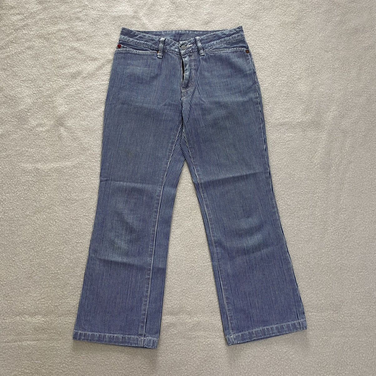 45rpm × If Six Was Nine × Japanese Brand Vintage 45rpm Wide Leg Flared Jeans Hickory w27 Size 27" / US 4 / IT 40 - 1 Thumbnail