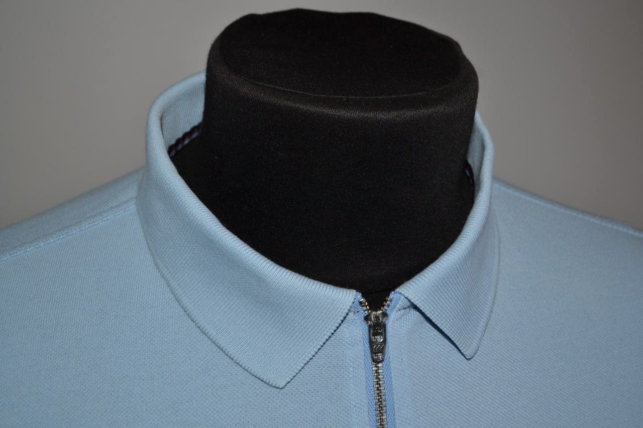 Fred Perry Fred Perry BRADLEY WIGGINS T-shirt Polo 1/4 Zip Blue Size XL Size US XL / EU 56 / 4 - 3 Thumbnail