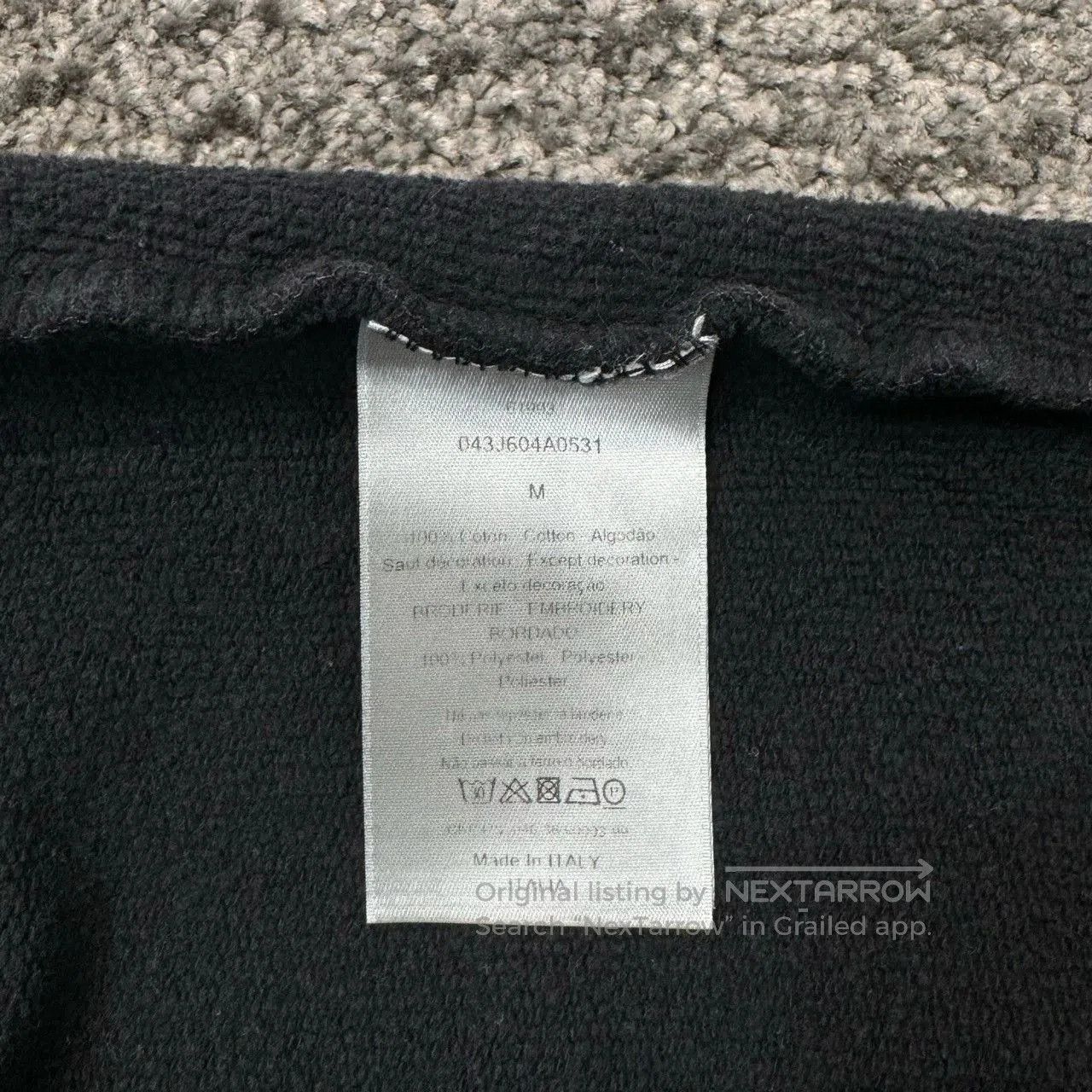 Dior dior embroidered sweatshirt size m. Size US M / EU 48-50 / 2 - 5 Thumbnail