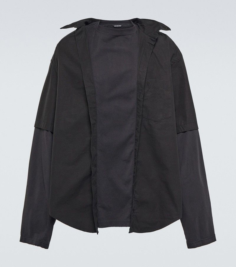 Balenciaga BB Icon trompe l'œil shirt Size US M / EU 48-50 / 2 - 2 Thumbnail