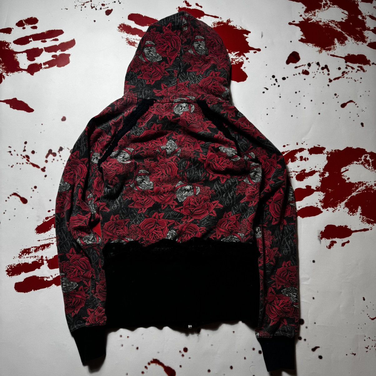 Japanese Brand × Vintage vintage y2k ironfist zip hoodie full print ed hardy style Size S / US 4 / IT 40 - 6 Thumbnail