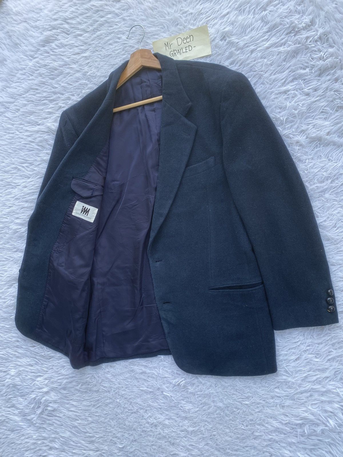 Issey Miyake Rare Vintage Issey Miyake Design Studio Wool Blazer Size US L / EU 52-54 / 3 - 7 Thumbnail