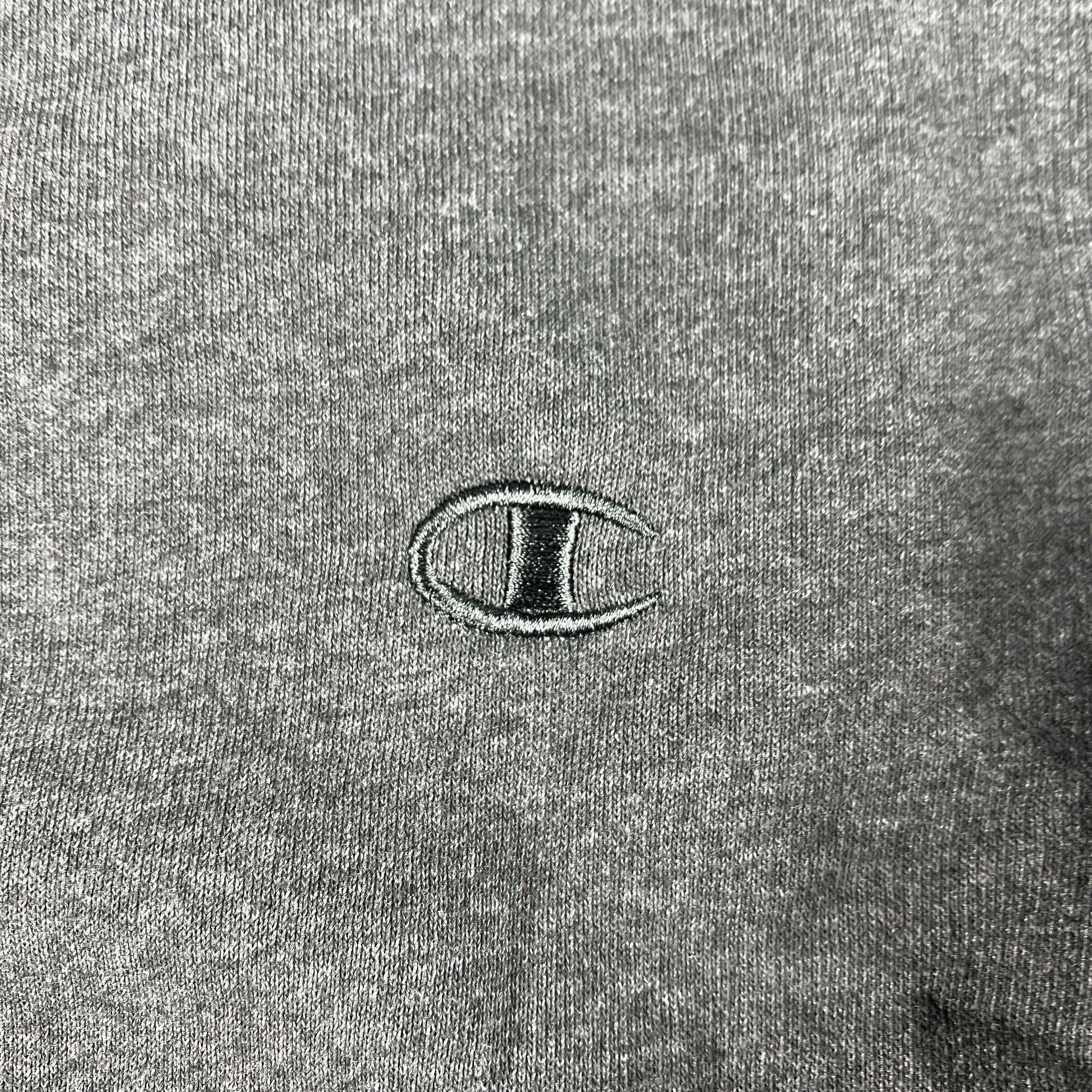 Champion Champion Sweatshirt Dark Grey Faded Tonal Pullover Crewneck Size US XL / EU 56 / 4 - 4 Thumbnail
