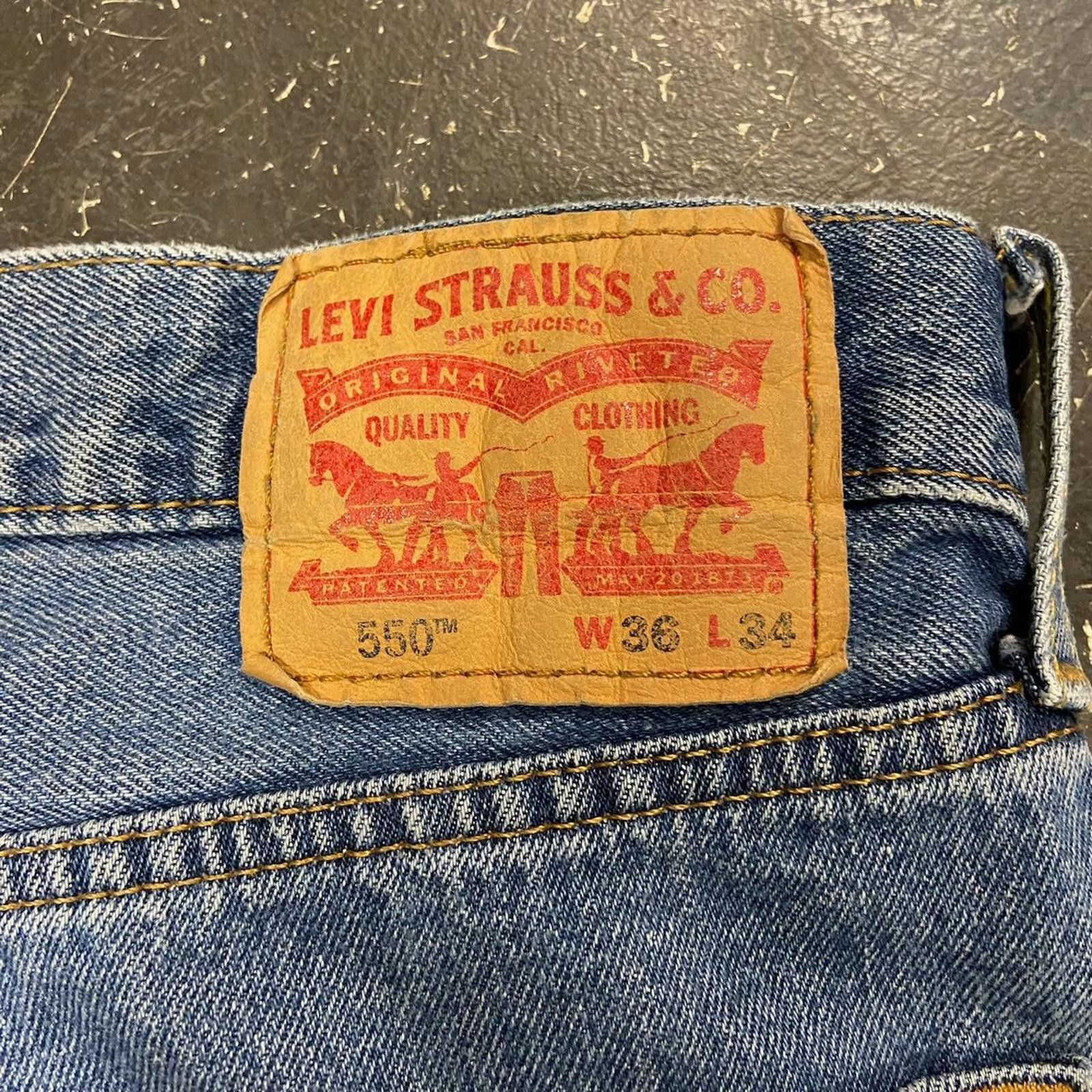Levi's Baggy Levi 550 Jeans Size US 36 / EU 52 - 2 Thumbnail