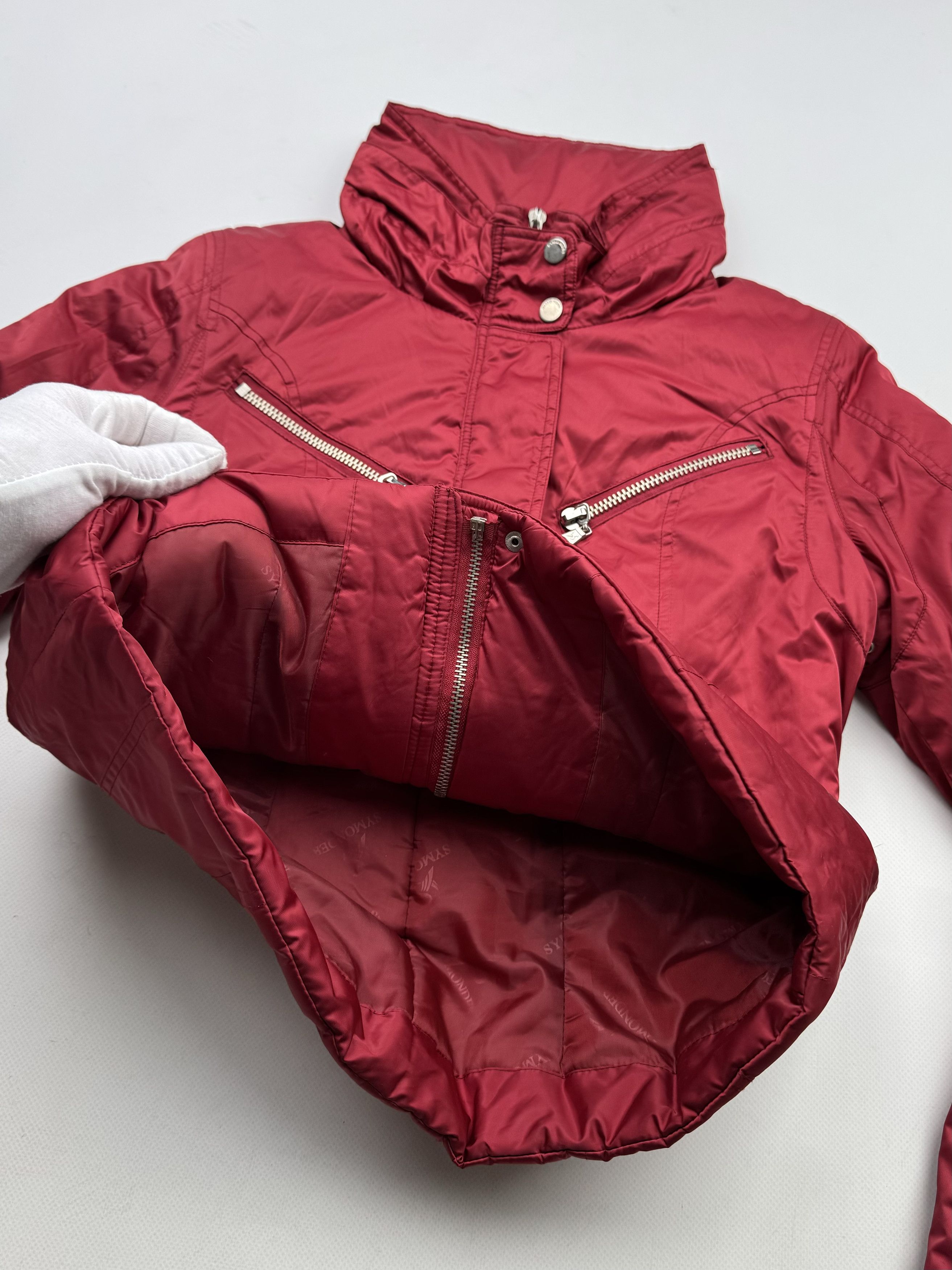Vintage 90's Jacket With Zipped B68(V96)E2 Size L / US 10 / IT 46 - 4 Thumbnail