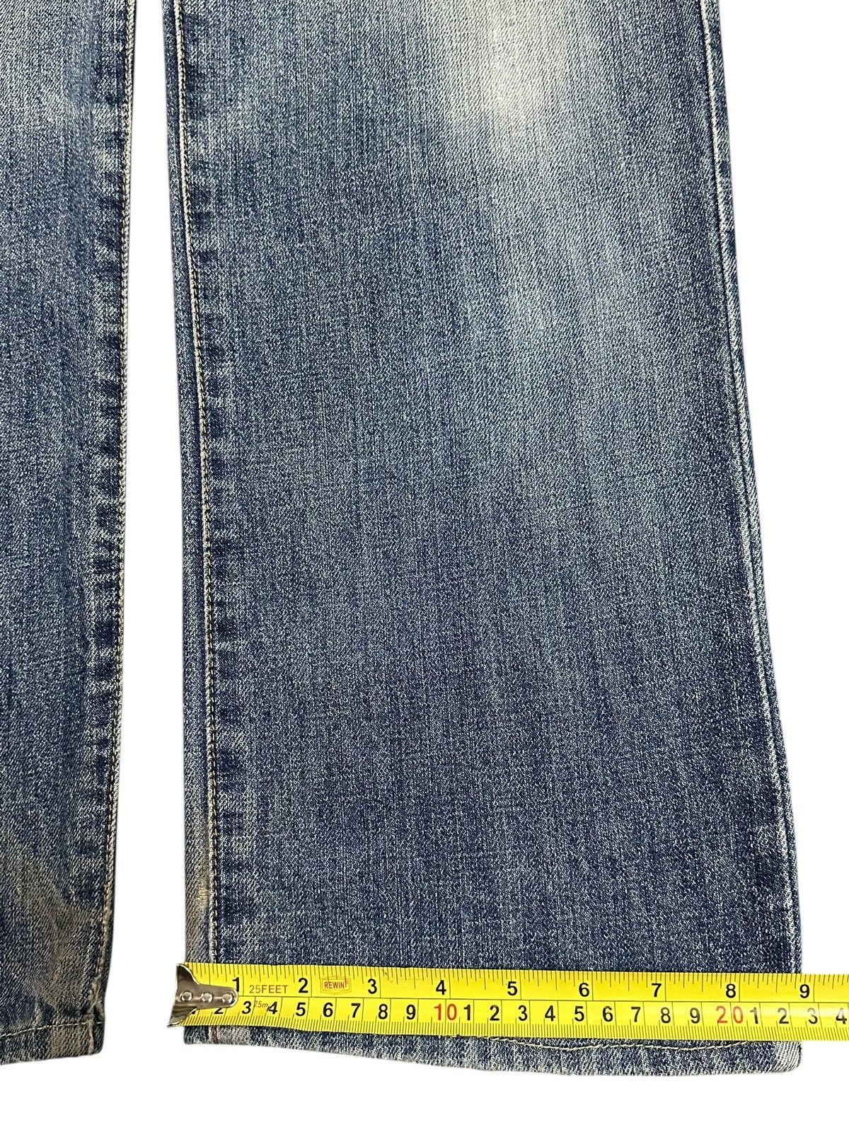 Hanes Vintage Hanes Blue Faded Wash Distress Style Baggy Jeans Size US 32 / EU 48 - 17 Thumbnail