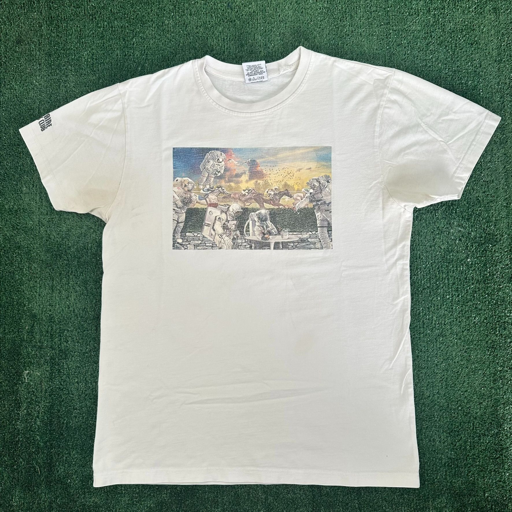 Billionaire Boys Club BBC Billionaire Boys Club Astronaut T-Shirt Horse Racing Tee Size US M / EU 48-50 / 2 - 1 Thumbnail