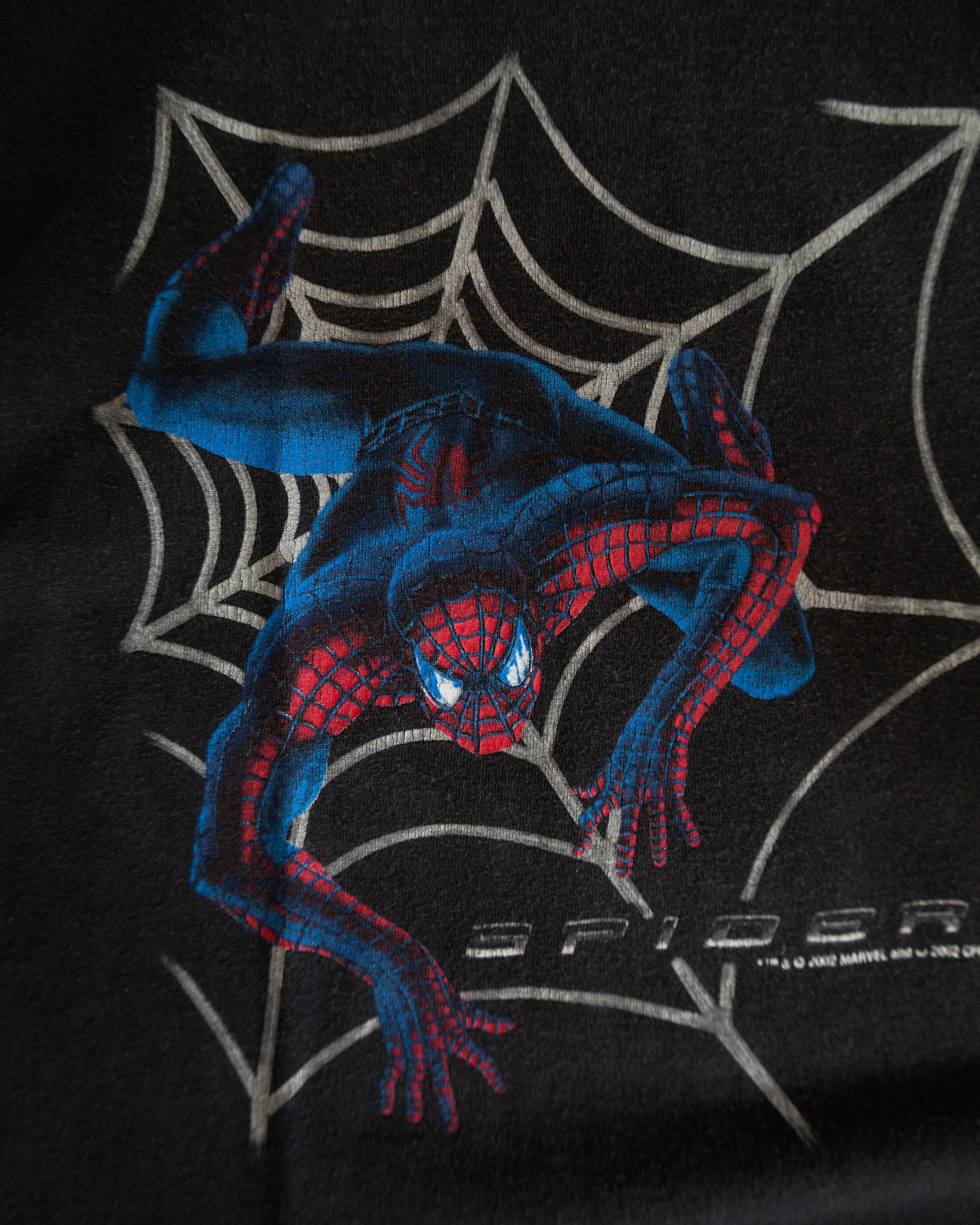 Hanes × Vintage 2002 Spiderman Kellogs Tee Size US XL / EU 56 / 4 - 2 Thumbnail