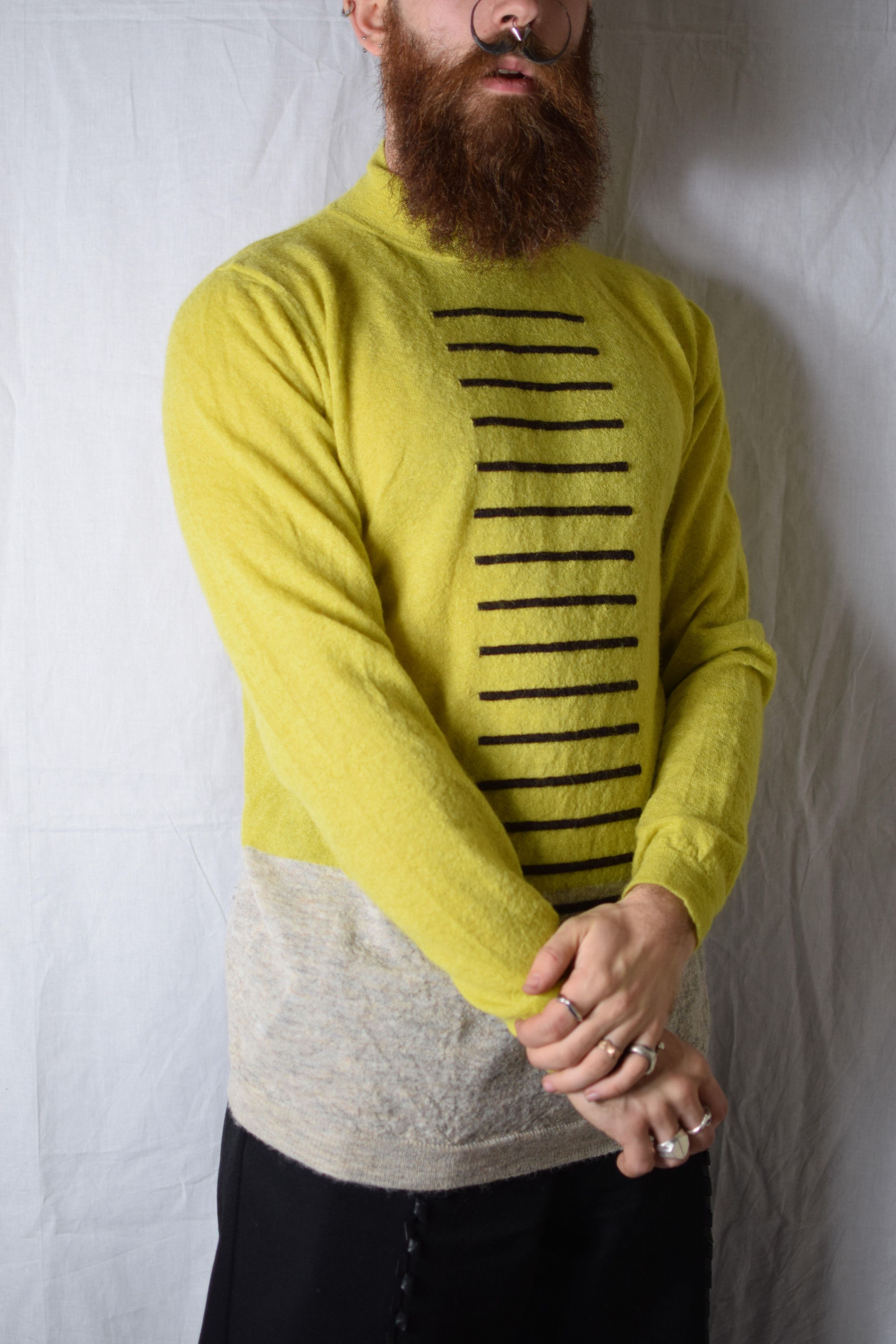 Rick Owens Rick Owens AW20 Performa Acid Knit - RU20F3648-KJ Size US L / EU 52-54 / 3 - 4 Thumbnail