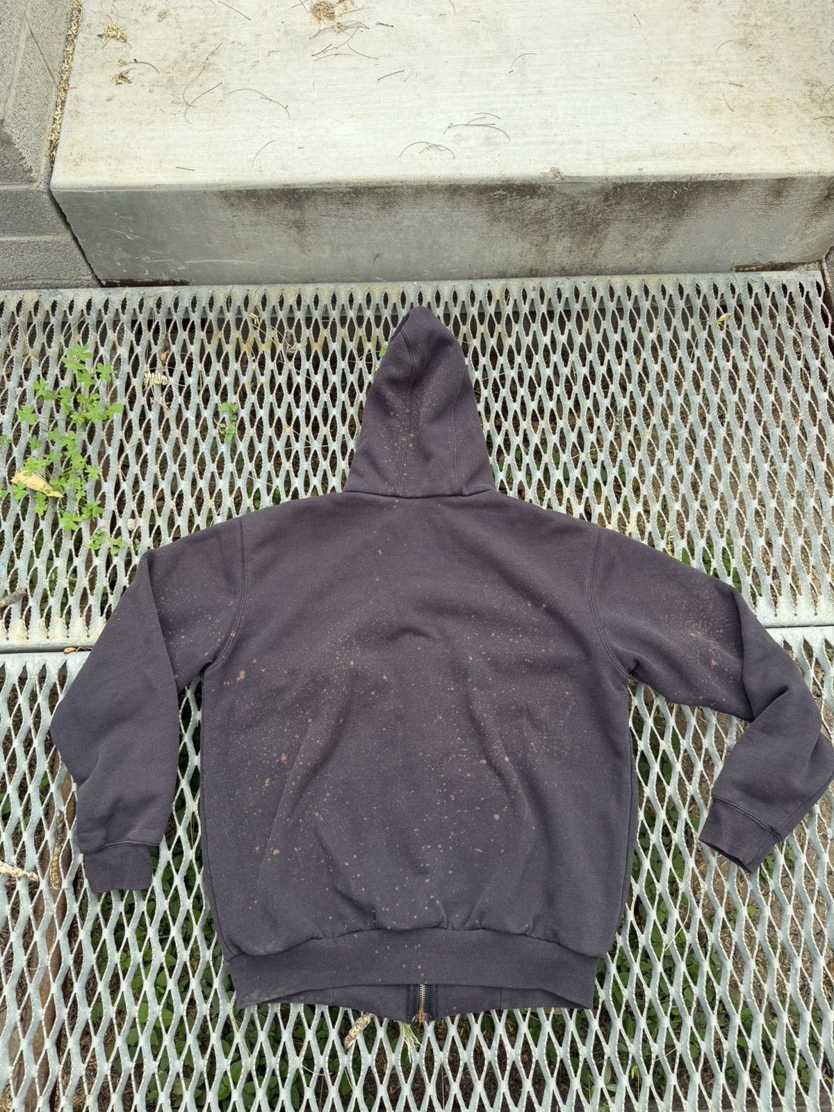Carhartt Vintage Carhartt J149 Hoodie Jacket Bleached Size US M / EU 48-50 / 2 - 2 Thumbnail